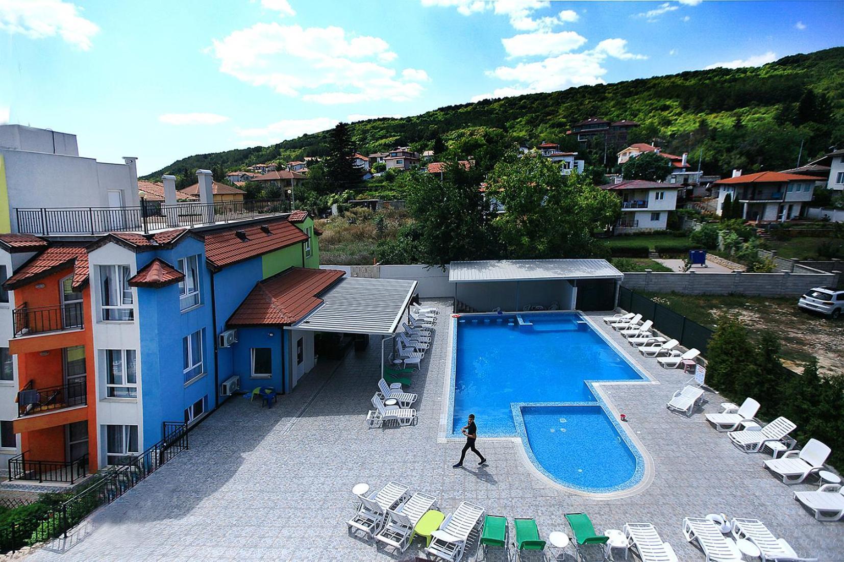 Appartamento Deluxemaisonettes In Panoramic Roof Complex Balchik Esterno foto